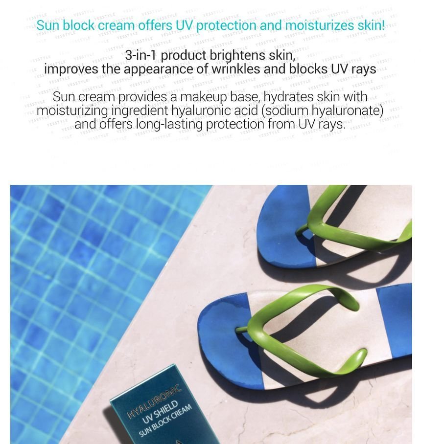 Farm Stay - Hyaluronic UV Shield Sun Block Cream-2