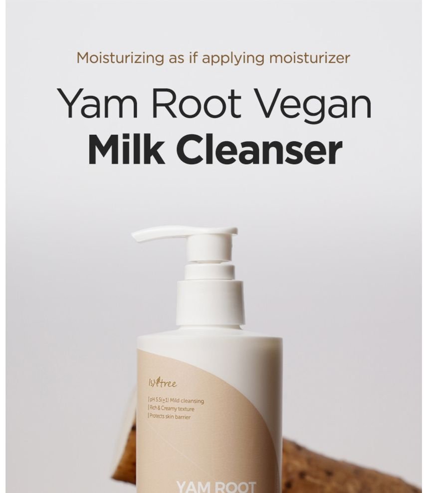 Isntree - Yam Root Vegan Milk Cleanser-1