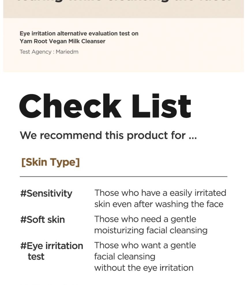 Isntree - Yam Root Vegan Milk Cleanser-8