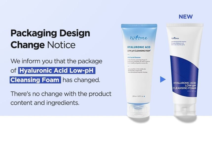 Isntree - Hyaluronic Acid Low pH Cleansing Foam-1