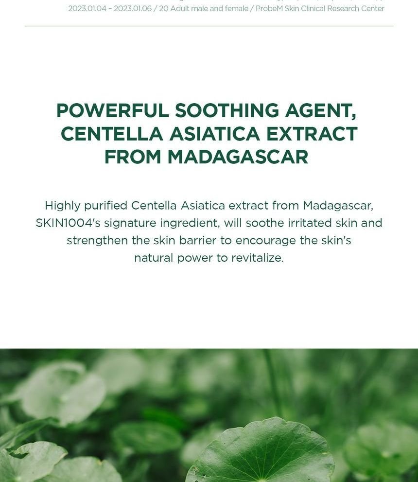 SKIN 1004 - Madagascar Centella Tea-Trica B5 Cream - Image 11