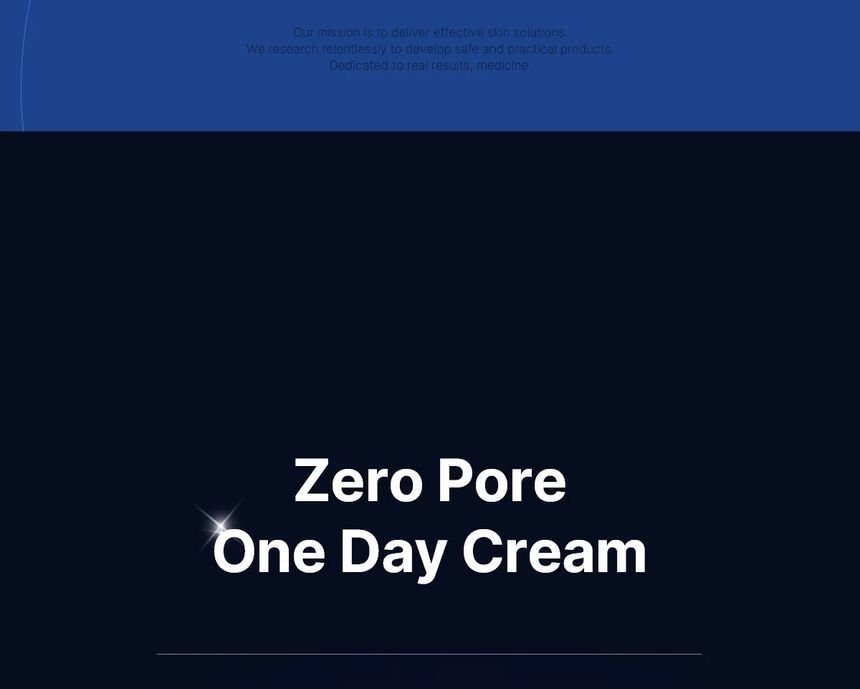 medicube - Zero Pore One Day Cream-1