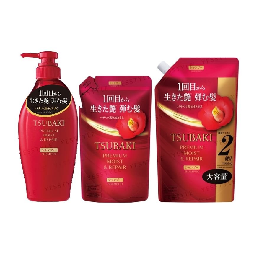 Shiseido - Tsubaki Premium Moist & Repair Shampoo -1