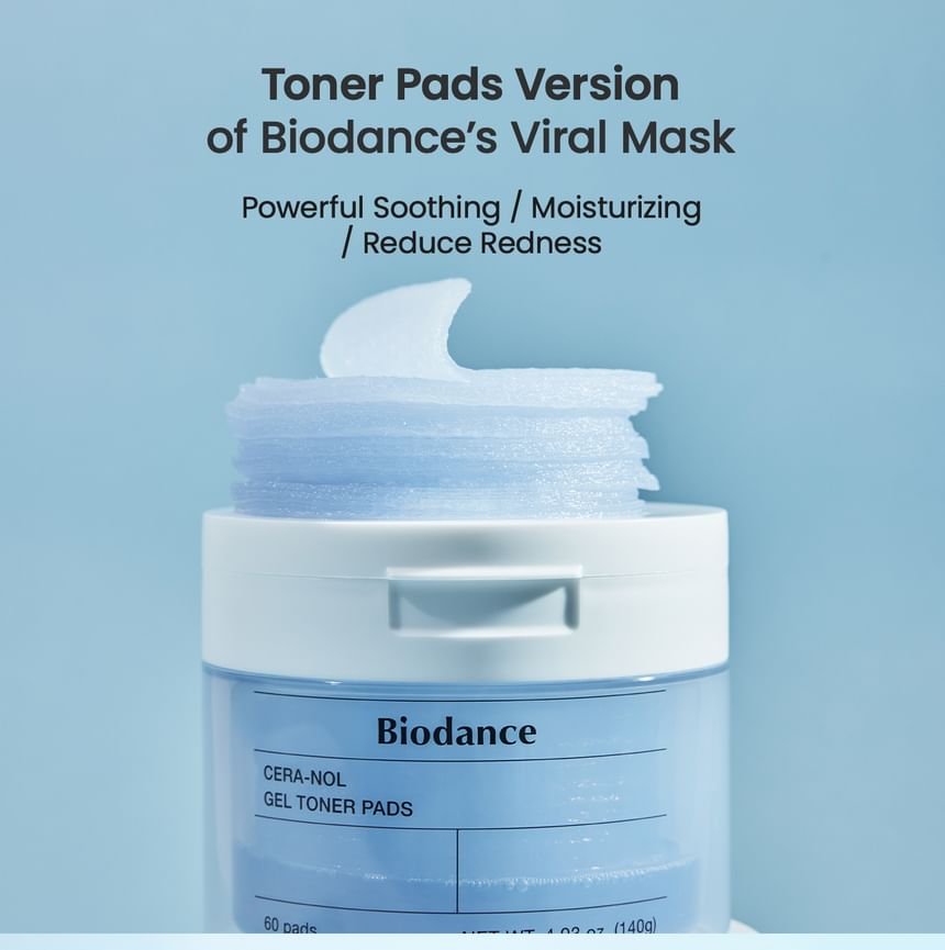 Biodance - Cera-nol Gel Toner Pads-3