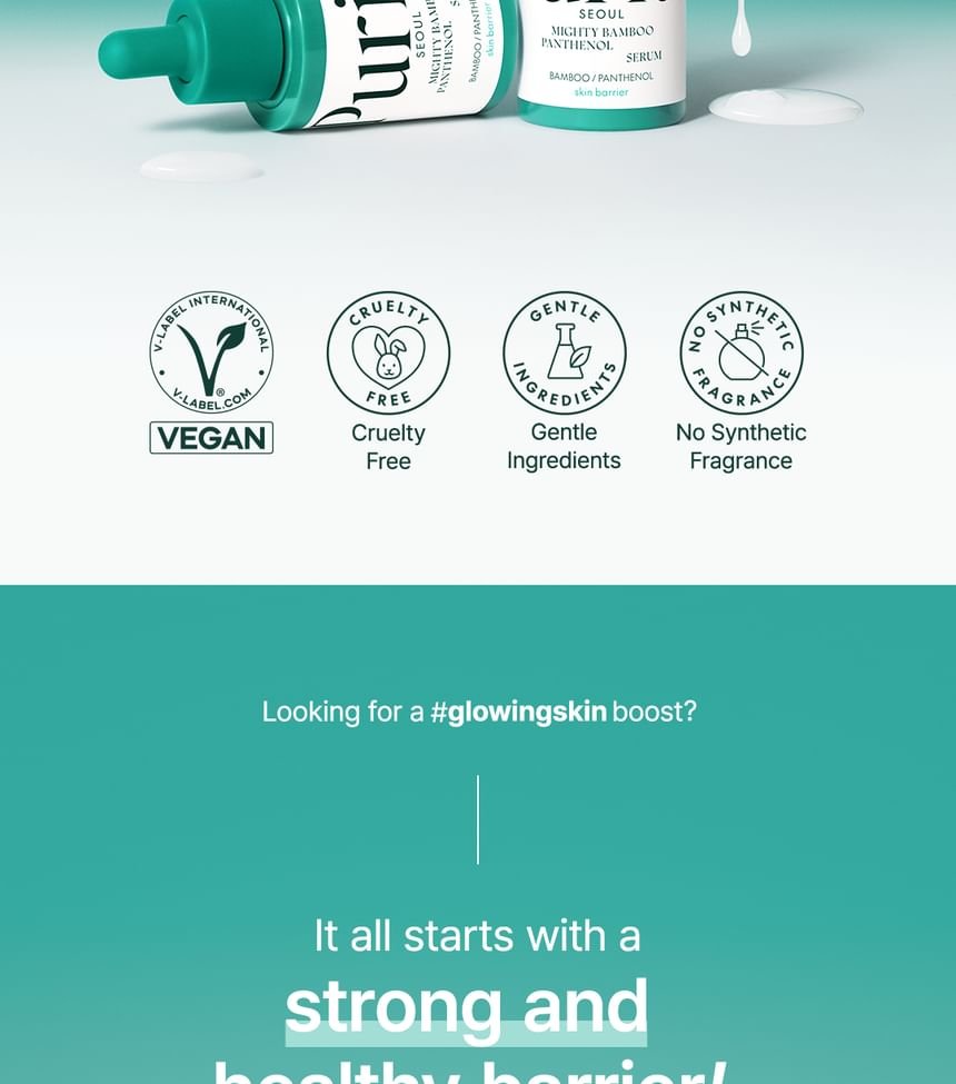 Purito SEOUL - Mighty Bamboo Panthenol Serum-2