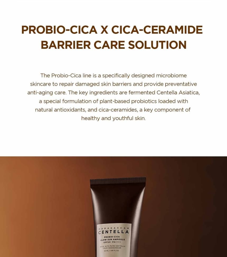 SKIN 1004 - Madagascar Centella Probio-Cica Glow Sun Ampoule-5