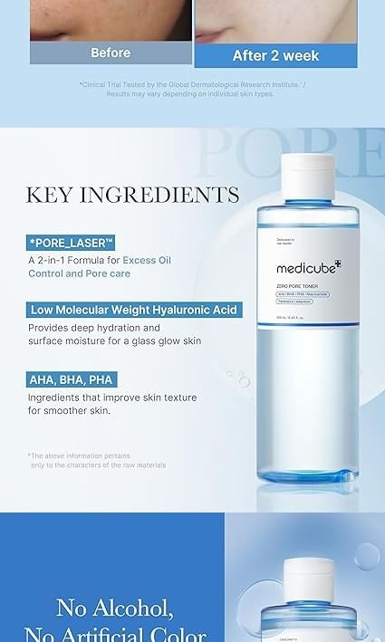 medicube - Zero Pore Toner-2