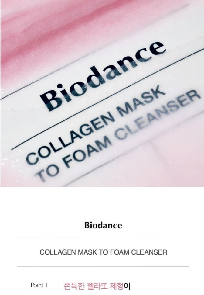 Biodance - Collagen Mask To Foam Cleanser-4