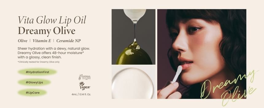 AXIS - Y - Vita Glow Lip Oil - 3 Colors-2