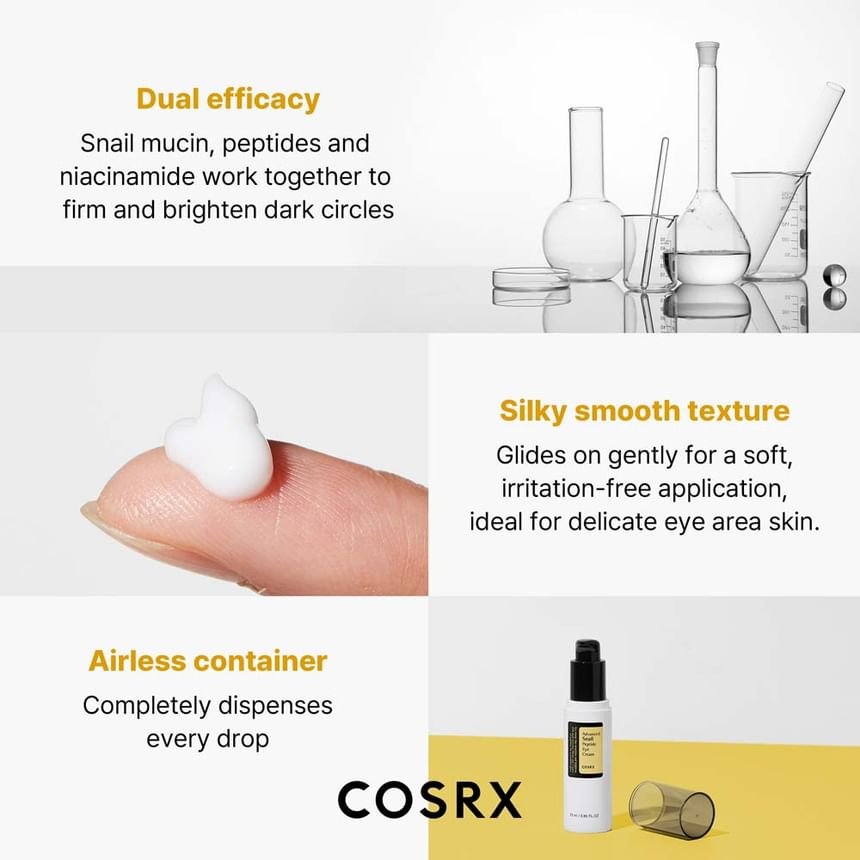 COSRX - Advanced Snail Peptide Eye Cream-4