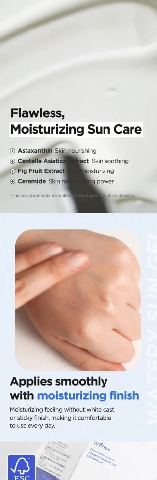 Isntree - Hyaluronic Acid Watery Sun Gel Set-7