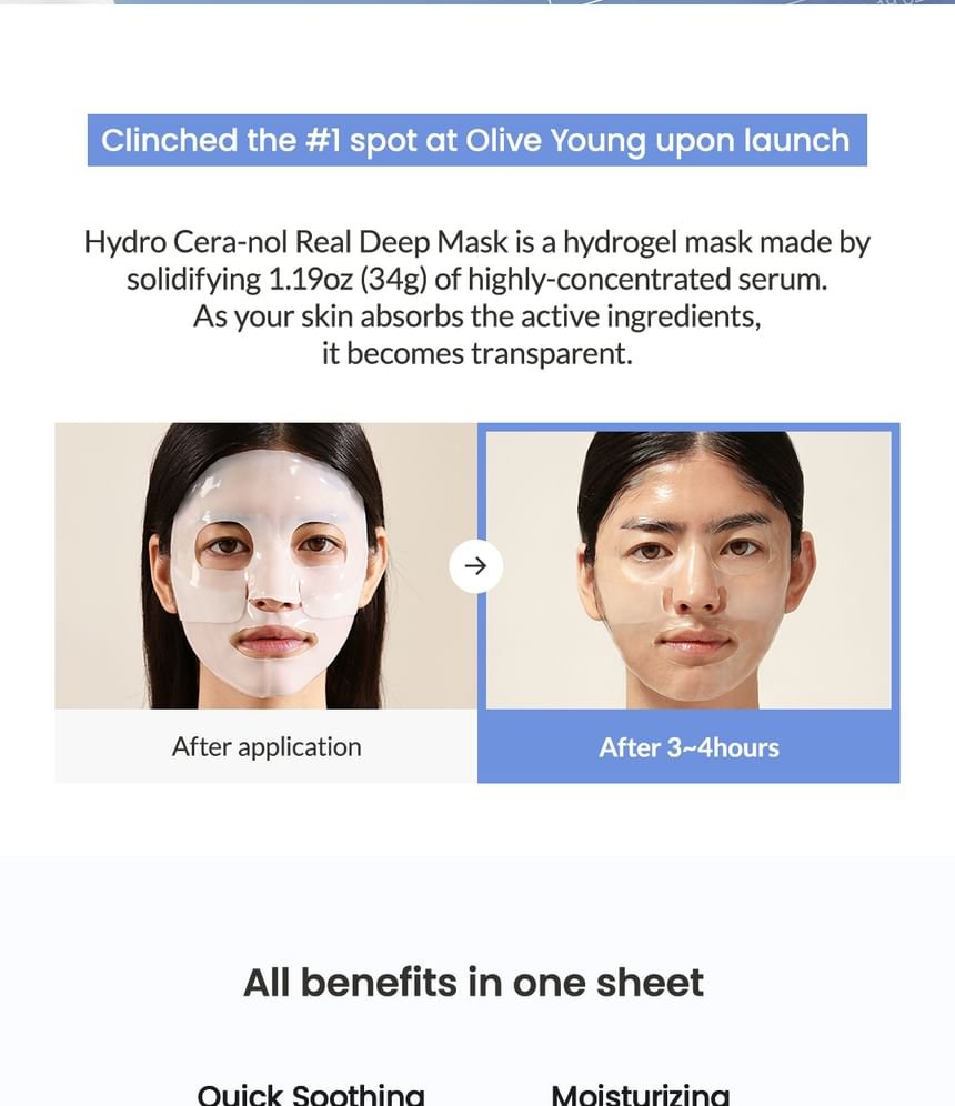 Biodance - Hydro Cera-nol Real Deep Mask Set-2