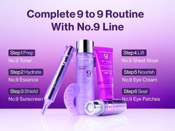 numbuzin - No.9 NAD+ PDRN Glow Boosting Toner - Image 8